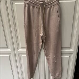 NakedCashmere Light Stone cotton cashmere Joggers